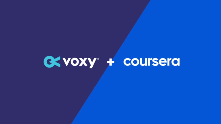 Voxy faz parceria com Coursera para oferecer oportunidades de desenvolvimento profissional