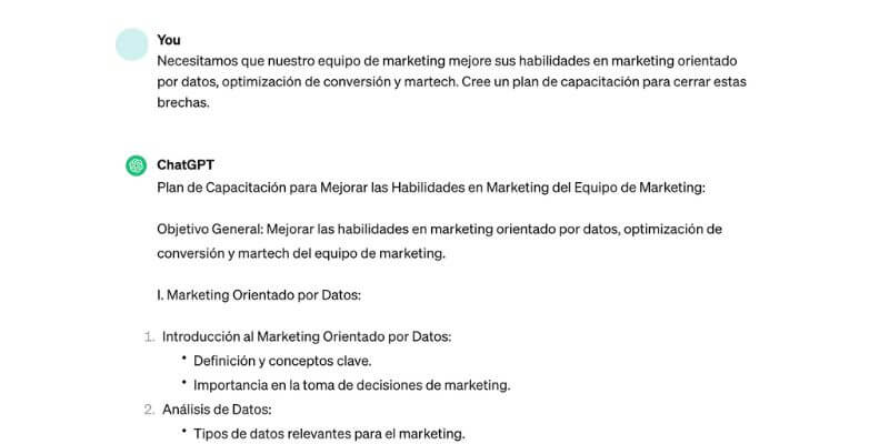 IA educación corporativa