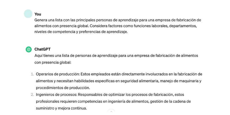 IA educación corporativa