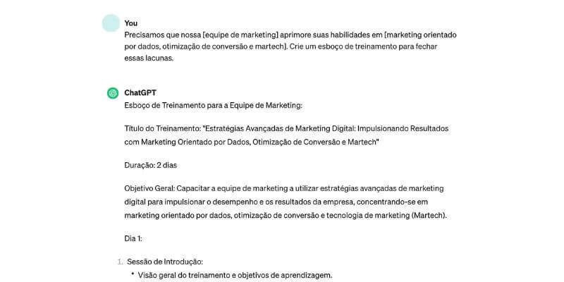 IA na educação corporativa