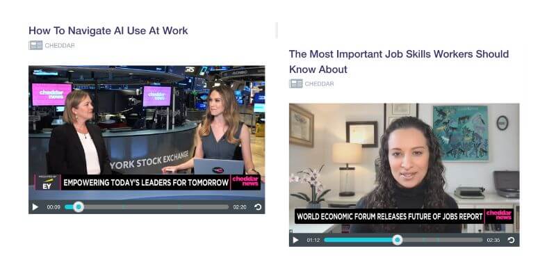 Treinamento para IA upskilling Voxy