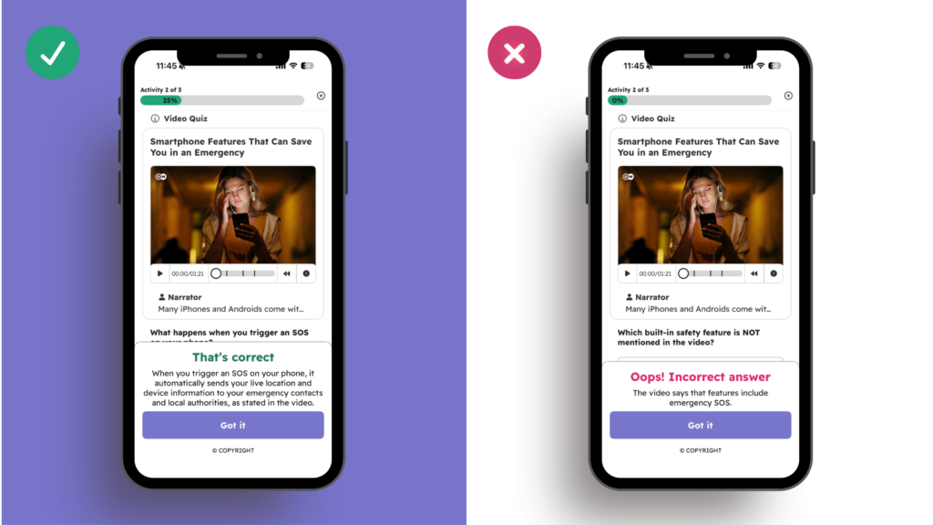 Feedback personalizado com IA na plataforma Voxy