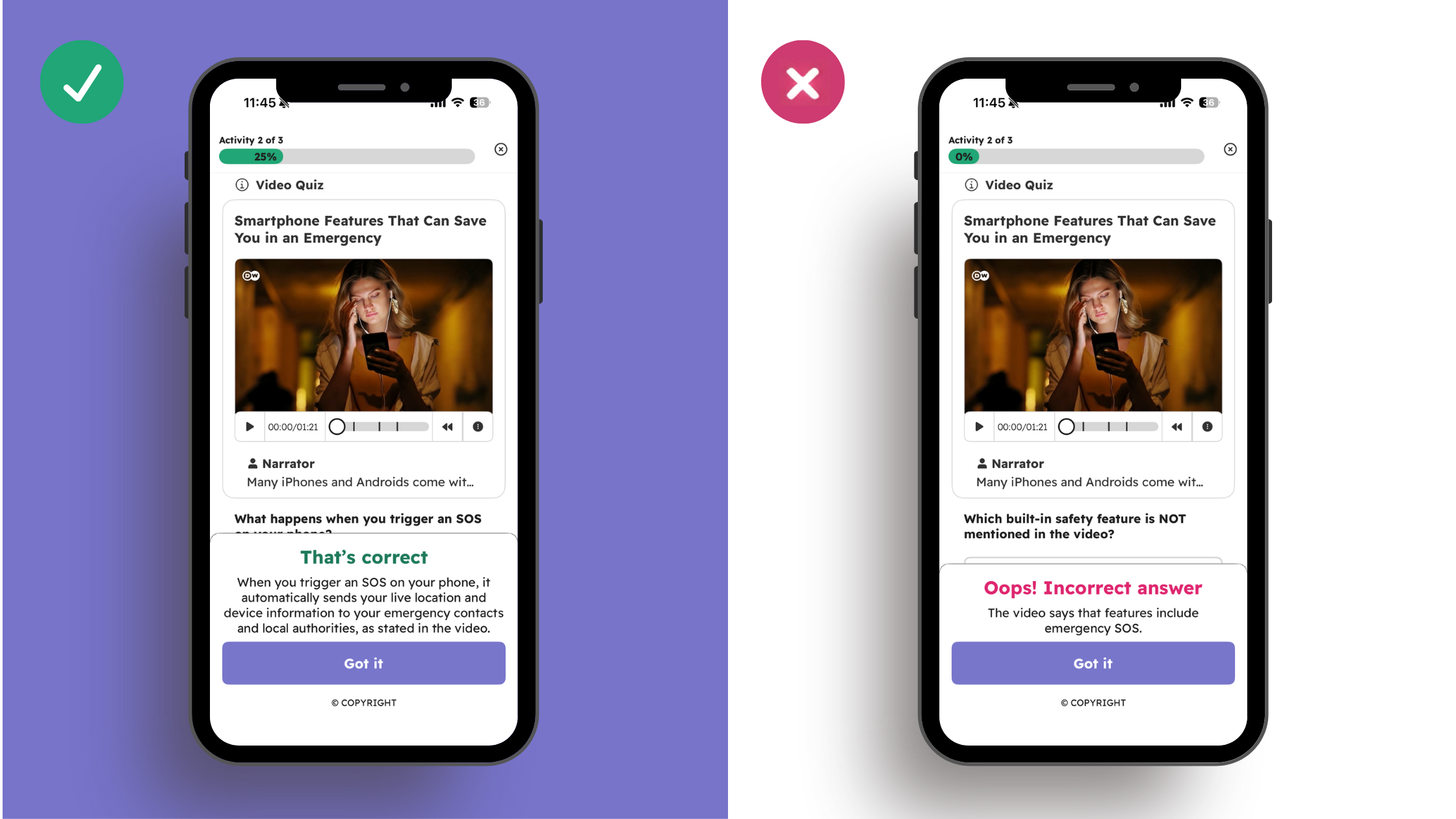 AI personalized feedback in Voxy language learning
